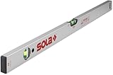 SOLA AV Wasserwaage 100cm - Präzise Wasserwaage für Profis, Patentierte...