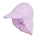 Durio Unisex Schirmmütze Kinder mit Nackenschutz Baby Sonnenhut UV SPF50+...