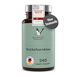 Bockshornklee Kapseln - 2400 mg pro Tagesdosis (600 mg je Kapsel) - 240...