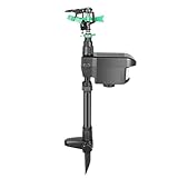 CLEADONG Wasserstrahl Tiervertreiber Solar, Katzenschreck, Reichweite 10 m,...