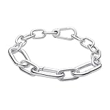 Pandora Auffälliges Gliederketten-Armband aus Sterling-Silber, ME...