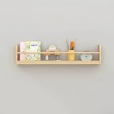 Bücherregal Kinder, 1-stöckiges/60cm Wandregal Bücher für Kinder,...