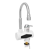 Wasserhahn mit Durchlauferhitzer, 220V Elektrischer Wasserhahn, 360°...