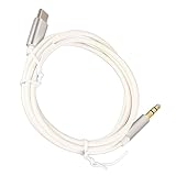 Wakects Typ-C-auf-3,5-mm-Audiokabel, auf-3,5-mm-Aux-Klinkenkabel, Einfache...