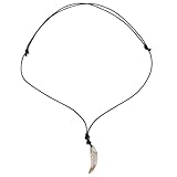 Toyvian Acryl Zahnanhänger Halskette für Damen und Herren Leichter...