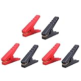 3 Paar robuste Messing-Greif-Clips 300 A Autobatterieladungsklemmen...