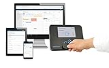 Komplettsystem zur effektiven Zeiterfassung mit Token (Schlüsselanhänger)...