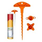 Dichtstoff-Sparkappen – 6-teilige Dichtungsrohr-Abdeckdeckel mit...