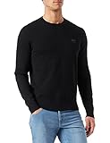 BOSS Herren Kanovano Pullover aus Baumwolle und Kaschmir mit...