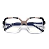 Modische große Lesebrille für Damen, Gross Rahmen Quadratische...