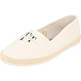 Tom Tailor Damen 7490090003 Flacher Slipper, White, 39 EU