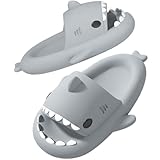 SAGUARO Shark Slides Pillow Herren Badelatschen Rutschfeste Badeschuhe...