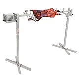 VEVOR Spanferkelgrill Lammgrill 117 cm, 41 kg Edelstahl Drehspieß...