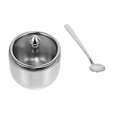 Lurrose Edelstahl Gewürzdose für Salz und Pfeffer mit Löffel...