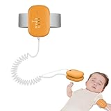 Bettnässungsalarm – 300 mAh USB wiederaufladbarer Urinieralarm, Ton und...