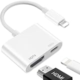 Lightning HDTV Adapter【Apple MFi Certified】, HDTV Adapter für iPhone...