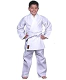 Chikara Karateanzug Kinder weiß, Karate Anzug Jungen, Karate Anzug...