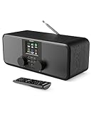 Internetradio WLAN | DAB+ Radio mit Bluetooth | Stereoanlage Digitalradio |...