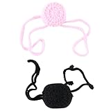 Nicear 2 Stück Handgefertigte Graue Nasenwärmer Atmungsaktive Wolle...