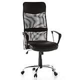 hjh OFFICE 668010 Bürostuhl ARTON 20 Kunstleder Schwarz Home-Office...