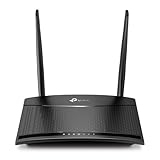 TP-Link TL-MR110 4G LTE Router, 4G Download 150 Mbit/s, WLAN 2,4 GHz 300...