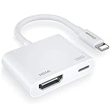 Light ning auf HDMI Digital AV Adapter für iPhone,Light ning HDMI...