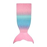 Catalonia Classy Meerjungfrau Decke, Meerjungfrauen Flosse Kuscheldecke...