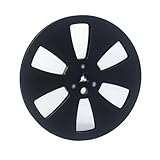 YPREWY Leere Spule aus Aluminiumlegierung, 0,64 cm (1/4 Zoll), 17,8 cm (1/4...