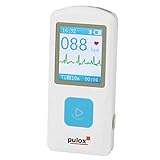 pulox PM10 Mobiles Einkanal EKG Gerät, Heim EKG-Gerät - mit USB und...