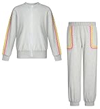 GRACE KARIN Kinder Trainingsanzug Jungen Trainingsanzug Sportanzug Set...