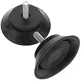 WRITWAA Robuste Gummifüße Saugnäpfe Ø 5,5cm Rutschfeste Nivellierfüße...