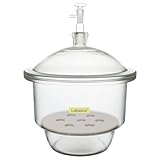 Labasics Glas-Vakuum-Exsikkator, Glas-Labor-Vakuum-Exsikkator mit...