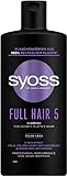 Syoss Full Hair 5 (440 ml), Volumen Shampoo für dünnes und plattes Haar,...