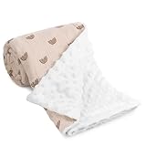 Huiguli Babydecke Kuscheldecke, 75 x 100cm Baumwolle Neugeborenen Baby...