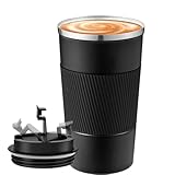 TTSTOIEE thermobecher 510ml/17oz,kaffee to go Kühlung und Heizung...