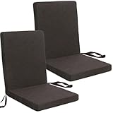 Outdoor-Sitzkissen, 2-teiliges Set, 118 x 48 x 5 cm, Liegestuhl und...