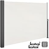 Casaria Seitenmarkise Nosara 160 x 300 cm Ausziehbar Blickdicht...