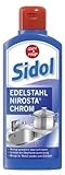 SIDOL reinigt Metalle (Edelstahl Nirosta Stahl)