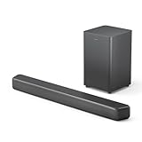 Philips TAB5309 Soundbar 2.1 mit drahtlosem Subwoofer - 2,1 Kanal 240W, DTS...