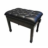 Generisch Verstellbare Klavierbank Mit Stauraum, Robuster Klaviersitz Aus...