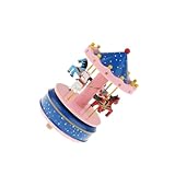 Zanthicia Karussell dreht sich mit Aufziehfunktion. Schönes Muster aus...