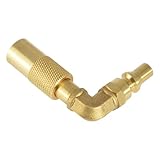 Praktischer Propangas-Grill-Adapter, 0,6 cm, Schnellverbindung, Ellenbogen,...