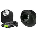 Green Cell GC Typ 2 Ladekabel für EV Elektroautos PHEV | 22kW | 32A | 5...