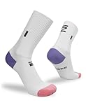 INBIKE Rennrad Socken Fahrradsocken Damen Weiß Grau Pink Wandersocken...