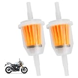 2 Stück Kraftstofffilter 6mm / 8mm Benzinfilter für Rasenmäher Moped...