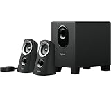 Logitech Z313 2.1 Lautsprecher-System mit Subwoofer, 50 Watt...