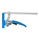 HÖGERT TECHNIK - Zwinge Tischzwinge Hebelzwinge 300mm Kapazität, 60mm...