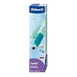 Pelikan 814898 Tintenroller Twist Neo Mint, inklusive 2 Rollerpatronen, 1...