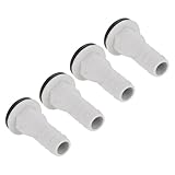 LETAOSK 4Pcs 15mm Straight Drain Schlauch Connector Adapter Fit für Midea...