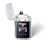 Sumokaii Elektrisches Feuerzeug, Typ-C Wiederaufladbares Feuerzeug, Dual...